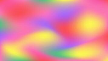 Blurred gradient background in vibrant summer colors. Multicolored empty banner for Holi festival. Bright festive wallpaper. vector