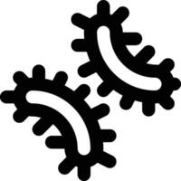 Organism, Micro Organism, Cell Outline Icon vector