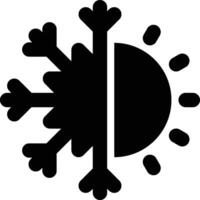 Climate, Clime, Weather Glyph Solid Icon vector