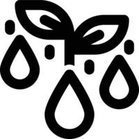 Fresh, Nature, Water Outline Icon vector