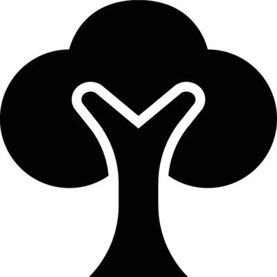 Tree, Nature, Plant Glyph Solid Icon