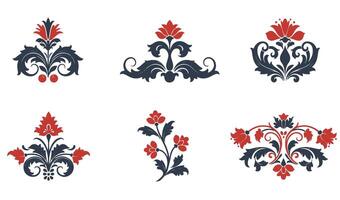 Exquisite Floral Element Royalty Inspired by Antique Embellishments Perfect for Elegant Typography and Invitations vector