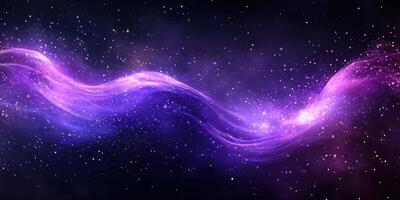 Colorful cosmic waves illuminate the vast expanse of the universe in this mesmerizing display of celestial beauty photo