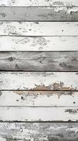 Weathered wooden planks showcase rustic charm in a vintage style interior design setting photo
