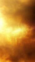 Golden abstract texture with soft gradients and shimmering light effects in warm tones during sunset hours photo