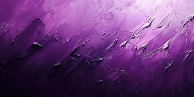 Abstract texture in rich purple tones showcasing dynamic brushstrokes and depth against a darker background photo
