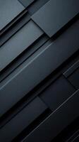 Textured layers of dark materials create a striking visual effect in an abstract composition photo