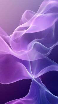 Colorful abstract wave patterns create a mesmerizing visual experience in shades of purple and lavender photo