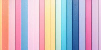 Colorful vertical stripes create an artistic background in pastel shades for creative projects and designs photo