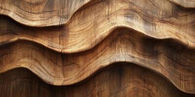 Wood grain patterns flow gracefully across a textured surface showcasing natural beauty and craftsmanship in detail photo