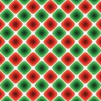 A pattern of diagonal squares shape elements with multicolored red and green color squares christmas festival on white background. vector