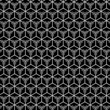 modern seamless geometry pattern grid, black and white abstract geometric background, trendy print, monochrome retro texture, hipster fashion design vector