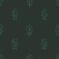 Seamless botanical pattern with green leaves. Elegant, vintage, and nature-inspired design, perfect for textiles, wallpapers, and decor. vector