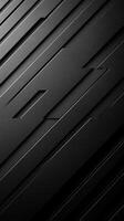 Dark textured surface with geometric lines and patterns creating a modern design aesthetic for various applications photo