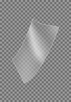 Transparent Tape Strip Perfect for Creative Designs, DIY Projects, and Editing Purposes vector