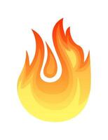Fire campfire Flame Graphics available for diverse media use and projects vector