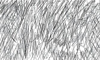 Abstract Chaotic Black Lines and Circular Patterns, Sketches, Doodles on White Background. Perfect for Posters, Animations and Design vector