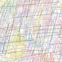 Colorful Abstract Chaotic Sketches and Scribbles Seamless Pattern. Perfect for Artistic, Graphic Design, and Contemporary Visual Projects vector