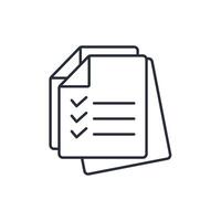 planning icons isolated on White Background. Flat style design vector