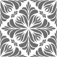 Damask pattern seamless wallpaper. Seamless ornament in the baroque style. Damask flower paisley elements. vector