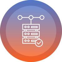 Database Icon Symbol Art Sign vector