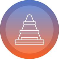 Traffic Cone Icon Symbol Art Sign vector