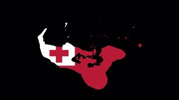 Tonga Revealed On The Shape Of The Map video