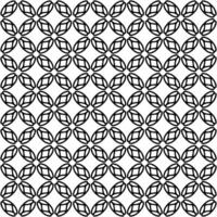 Black and white geometric design with endless rhythm, featuring elegant grayscale motifs vector