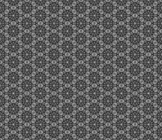 Monochromatic geometric patterns flowing endlessly across a stark backdrop, featuring intricate grayscale ornaments vector
