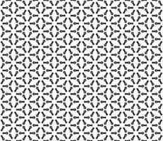 Black and white seamless arrangement with sophisticated ornamental details, combining grayscale motifs and intricate mosaic pattern vector