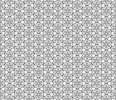 Grayscale pattern featuring continuous abstract forms, blending seamless black and white vector