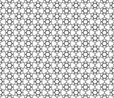 Black and white seamless arrangement with sophisticated ornamental details, combining grayscale vector