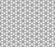 Black and white abstract design with seamless transitions, combining sophisticated grayscale motifs and detailed mosaic vector