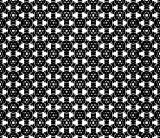 Duotone ornamental composition with infinite repetition, showcasing elegant grayscale elements vector