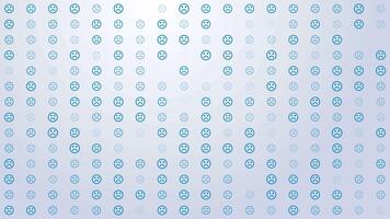 Frown Icon Pattern Background Loop video