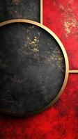 Bold geometric design featuring rich textures in contrasting colors suitable for stylish backgrounds or wallpapers photo