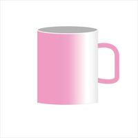 Coffee mug Illustration on white background vector