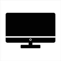 Computer pc monitor web icon illustration vector