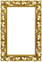 Classic wooden frame in the Baroque style 11 photo