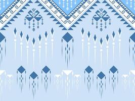 Ethnic seamless pattern. Tribal geometric background. Navajo pattern design. Native American style. Boho, clothing, textile, wrapping, background, wallpaper, carpet, embroidery, print vector