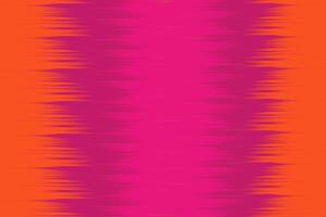 Pink and Orange abstract background. Ikat Pattern Design for Fabric, vector