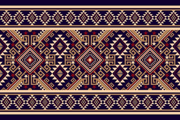 Geometric ethnic oriental pattern on navy blue background,abstract background,traditional pattern