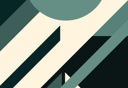 minimalist background Abstract geometric background in retro style vector