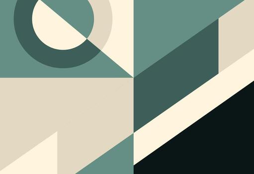 abstract background with geometric shapes, simple background illustration in flat design style vector