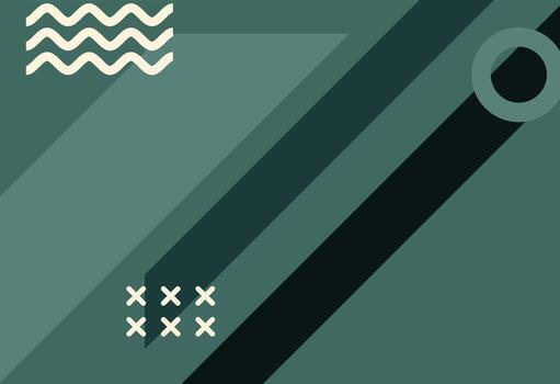 a green and black background with a wave pattern vector