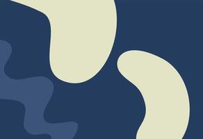 Abstract background in blue and beige colors. background minimalist illustration for your design. vector