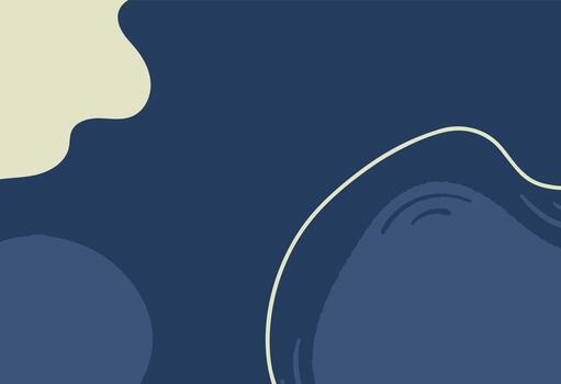 abstract blue background with smooth lines and waves vector