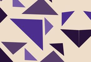 seamless geometric pattern with triangles vector