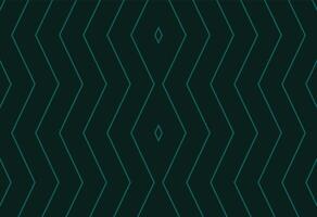 Seamless geometric pattern with rhombuses. Green background. vector