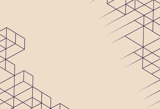 geometric background with triangles and place for your text background illustration design vector